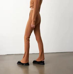 Ensemble de survêtement deux pièces pour femme, vêtements personnalisés, survêtement décontracté, streetwear, haut court à capuche, jogging pour femme - Product Image 5