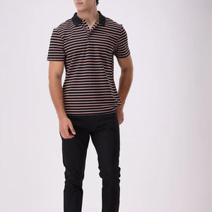 Fabricación profesional Slim Fit Polos para hombres Servicios OEM Precio razonable Último estilo Polos para hombres - Product Image 4