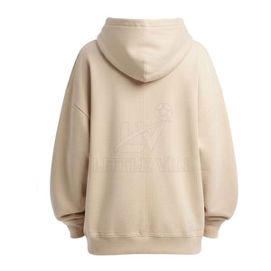 Hoodie Oversize Femme Hiver Style Frais 100% Coton Coupe Ample Pull à Manches Longues Décontracté Tendance Urbaine Extérieur - Product Image 5