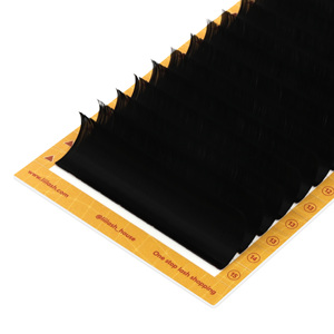 Camélia easy fans cils cachemire cils extensions base mince 0.03 camélia cils boîtes en gros ventilation rapide - Product Image 3