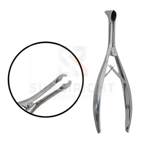 เครื่องมือผ่าตัดทางจมูกทำจากสเตนเลสสตีลและไทเทเนียมเครื่องถ่างจมูกแบบแมนนวลโดยเครื่องวัดแรงดันไฟฟ้า - Product Image 2