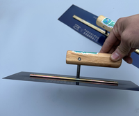 Outil de raclage pour peinture de sol, spatule et niveleur pour époxy - Truelle crantée en fil d'acier pour finition du ciment