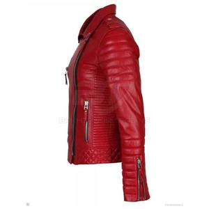 Vestes en cuir pour hommes fournies directement par l'usine, veste en cuir d'hiver 2025 pour hommes, veste en cuir grande taille pour hommes - Product Image 4