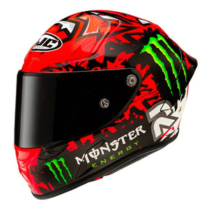 HJC rpha <span class=keywords><strong>1</strong></span> quartararo bản sao <span class=keywords><strong>2</strong></span> xe máy Mũ bảo hiểm MotoGP worldsbk bản sao sợi carbon gia cố - Product Image 1