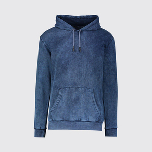 Streetwear en coton éponge française surdimensionné lavage à l'acide sweats à capuche pour hommes personnalisé sweat à capuche peinture vintage sweat à capuche épais délavé au soleil - Product Image 1