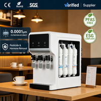 Purificador de Agua Inteligente para Escritorio, Sin PFAS, Filtración de 0.0001um, Sistema de Agua Potable de Grado Laboratorio, Sostenible, Venta al Por Mayor B2B