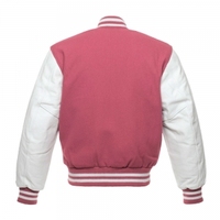 Vestes de Baseball pour hommes, Patchwork personnalisé, broderie Chenille, manches en cuir bombardier, impression de Logo personnalisée
