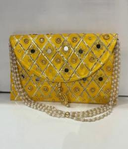 Bolso de mano hecho a mano de alta calidad para mujer con Bordado de hilo, bolso de moda para mujer - Product Image 3