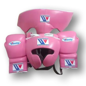 Ensemble de combat Sanda de boxe en cuir personnalisé équipement d'entraînement avec gants protège-tête protecteur d'aine Logo personnalisé - Product Image 2