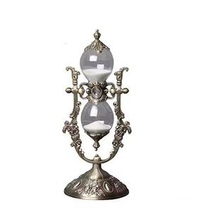 Modern Luxury <b>Decorative</b> Hour Glass With Stand Premium Quality Hour <b>Sand</b> Glass Luxurious Table Top Decor Hot Selling Hour Glass - Product Image 4