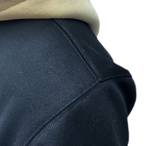 Sweat à capuche zippé épais d'hiver pour hommes personnalisé Patchwork couleurs broderie Logo sweat à capuche décontracté Streetwear sweat à capuche - Product Image 5