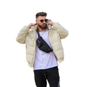 OEM personnalisé 100% veste en nylon à rembourrage en duvet d'oie pour hommes veste en duvet de canard blanc pour hommes - Product Image 6