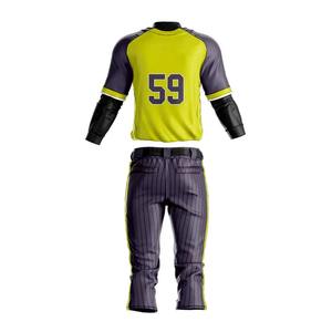 Uniforme de baseball, derniers vêtements de sport, uniformes de baseball personnalisés, impression par sublimation personnalisée, ensembles de maillot et de pantalon de baseball OEM - Product Image 3