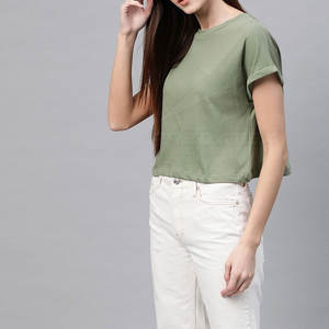 Top corto de tamaño personalizado Top corto de mujer superventas Top corto de mujer personalizado de su propio diseño Top corto de mujer - Product Image 5