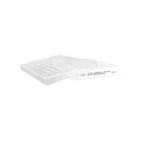 Plaques ELISA JET BIOFIL à 96 puits à haute capacité d'adsorption avec couvercle, fond plat fixe, 300-400 ng/cm², PS, stériles, pour immunoessais
