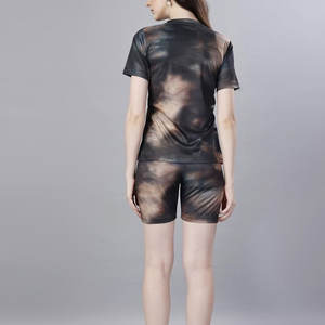 Ensemble de shorts 2 pièces d'été haut de gamme pour femmes de qualité supérieure - Product Image 3