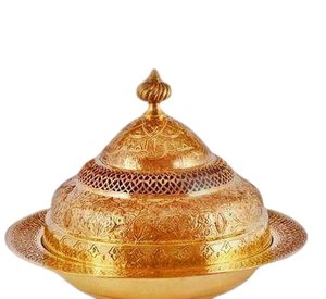 Cuencos de Metal con fecha de diseño antiguo, fabricante y distribuidor, tazones de servicio con fecha, de latón, recién llegados - Product Image 2