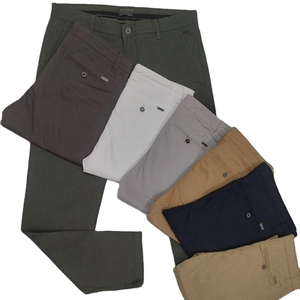 Haute qualité nouveauté vente en gros pantalons décontractés en sergé pour hommes 100% coton lavage léger Bangladesh - Product Image 1