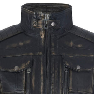 Vestes en cuir pour hommes de haute qualité, confortables et très vendues en 2025, MOQ faible, 100% cuir véritable, MOQ faible - Product Image 4