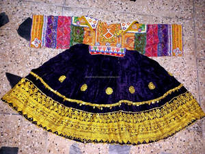 ชุด Kuchi อัฟกานิสถานผ้าคอตตอน,ชุดกระโปรงเกาหลีวินเทจ - Product Image 6