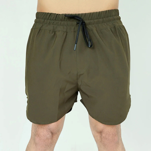 Pantalones cortos atléticos con logotipo personalizado, Joggers ligeros, ropa deportiva para correr, gimnasio, entrenamiento para hombres, pantalones cortos de gimnasio fabricados por Huzaifa Products - Product Image 1