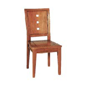 Silla de restaurante de teca de estilo europeo atemporal fino diseño de madera de Metal sólido para sillas de cocina comedor para mesa de comedor - Product Image 1