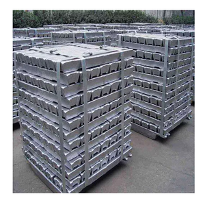 Lingote de aluminio A7, lingote de aluminio 99.7%, 99.8%, 99.9%, precio del lingote de aluminio ADC 12 - Product Image 5