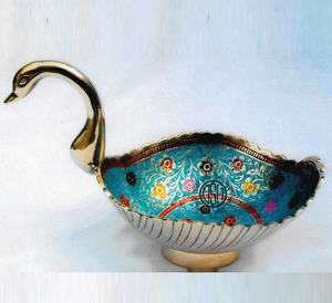 Tazón para servir de fruta de Metal decorativo para el hogar de nuevo diseño de alta calidad, vajilla al por mayor, frutero decorativo. - Product Image 2