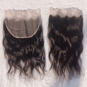 วิกผมด้านหน้า13x4ผ้าลูกไม้ด้านหน้าผมมนุษย์แท้สีดำธรรมชาติไม่พันกัน - Product Image 3