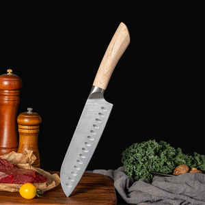 Vente en gros de commandes en gros personnalisées OEM ODM service professionnel couteau japonais Damas couteau de chef avec manche en bois couteau de cuisine - Product Image 4