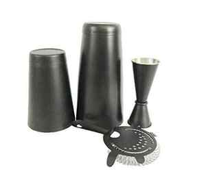 Ensemble d'outils de barre shaker à cocktail de qualité supérieure, ensemble d'accessoires de barre de kit de barman en acier inoxydable de 4 pièces - Product Image 1