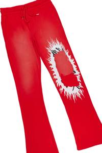 กางเกงวอร์มขาบานสำหรับผู้ชายกางเกงโลโก้ตามสั่ง - Product Image 5