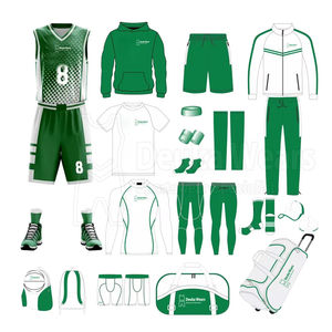 Ensembles de maillots de basket-ball personnalisés avec logo/nom de l'équipe nationale, impression par transfert thermique, 100% polyester, maillot et short - Product Image 4