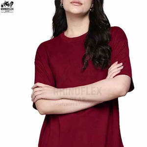 Meilleure vente T-shirts pour femmes de taille personnalisée Nouvelle mode Vêtements décontractés T-shirts pour femmes robustes personnalisés respirants pour adultes - Product Image 6