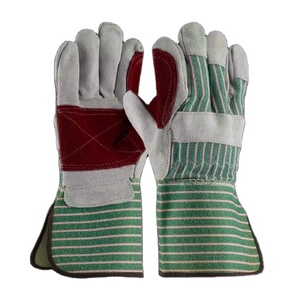 Guantes de Seguridad de Cuero Vacuno de Alta Calidad, Resistentes a la Vibración, Duraderos, Cómodos, para Trabajo Industrial y de Jardinería, con Certificación CE - Product Image 5