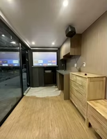 Cabine de luxe mobile de 20 pieds, bureau extérieur, pod de travail mobile pour jardin