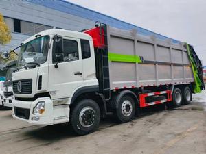 Camion compacteur de déchets DONGFENG 8x4 extra large de 35 m³ à 12 roues pour le transfert de déchets urbains à grande échelle - Product Image 2