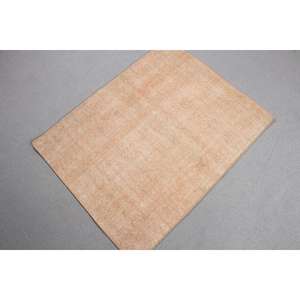 Alfombra de 2.2x2.9 pies, Alfombra Turca Vintage, Alfombra con Estampado Animal Marrón - Product Image 3