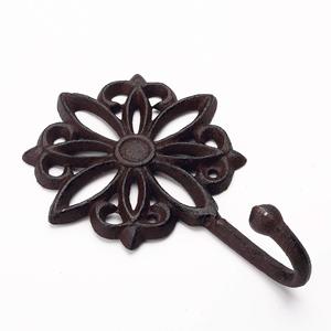 Vàng Hoàn Thiện Kim Loại Tường Móc Và Gắn Kết Móc Áo Lá Thiết Kế Vải Khăn Móc Nhiều Thiết Kế Hoàng Gia Nhìn Cổ Điển Kim Loại Móc - Product Image 2