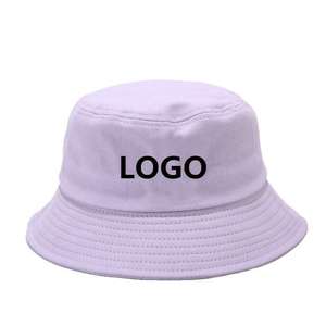 Custom Logo Cotton Hip Hop <b>Bucket</b> <b>Hats</b> for Men Women Reversible Foldable Plaid Letter Factory Supply for Casual Outdoor Party - Product Image 4