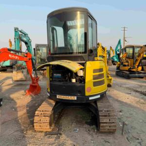 Mini-excavatrice d'occasion à bas prix YANMAR Vio35 55 15 99% neuve 3,5T d'origine, bonnes performances, engin de chantier avec moteur principal - Product Image 4