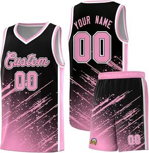 Uniforme de basket-ball pour hommes de qualité supérieure uniforme de basket-ball imprimé du logo personnalisé fabriqué au Pakistan - Product Image 2