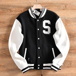 Varsity Jacket Logo personnalisé broderie Baseball Letterman Vestes Varsity Jacket polyester/coton style décontracté - Product Image 1