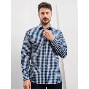 Men's <b>Checked</b> Polo <b>Shirt</b> for Corporate Merchandising Promotional Fashion Accessory - Product Image 1