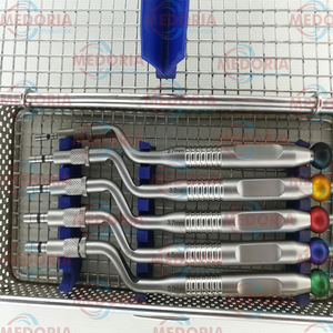 Medoria International - Juego de 5 Osteótomos para Elevación de Senos Paranasales, Puntas Cóncavas Desplazadas, Implante Dental de Alta Calidad - Product Image 5