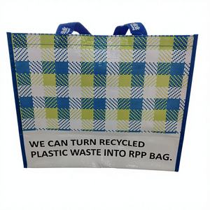 Bolsas Tejidas de PP de Moda con Cierre de Seguridad - Product Image 1