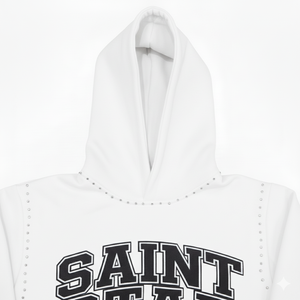 Sudadera con capucha de gran tamaño para hombre, sudadera de invierno de alta calidad con diseño de hombros caídos y estampado de algodón - Product Image 3