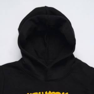 Sweat à capuche gaufré personnalisé pour enfants à la mode 100% coton mélangé hauts avec manches complètes vêtements d'hiver - Product Image 5