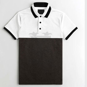 2023 Men's High Quality 100% Cotton for Polo T-Shirt Customized Printing Fit Short Sleeves Solid Pattern Knitted Your Brand <b>Logo</b> - Product Image 1