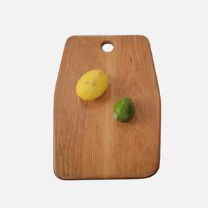 Tabla de cortar de madera hecha a mano, borde de corteza Natural, estilo rústico de granja, juego de tabla de queso de bambú, herramientas de queso de acero inoxidable - Product Image 5